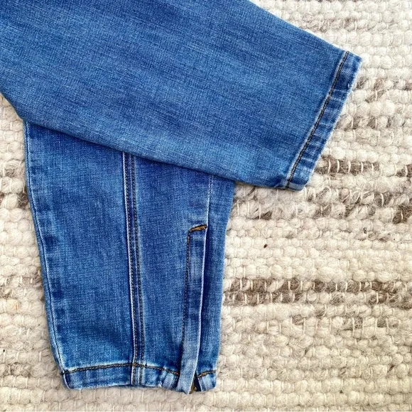 Joie High Rise Cargo Utility Straight Leg Jeans, Size 29 - Picture 9 of 11